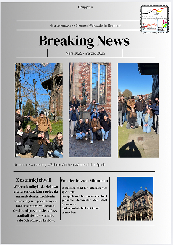 Besuch aus Danzig - Artikel aus der Zeitung - 